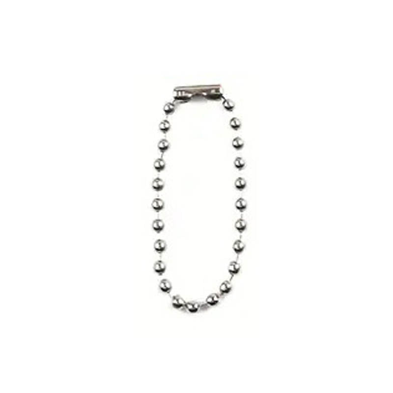 Cadena Bolas Niquelado - Bisuteria