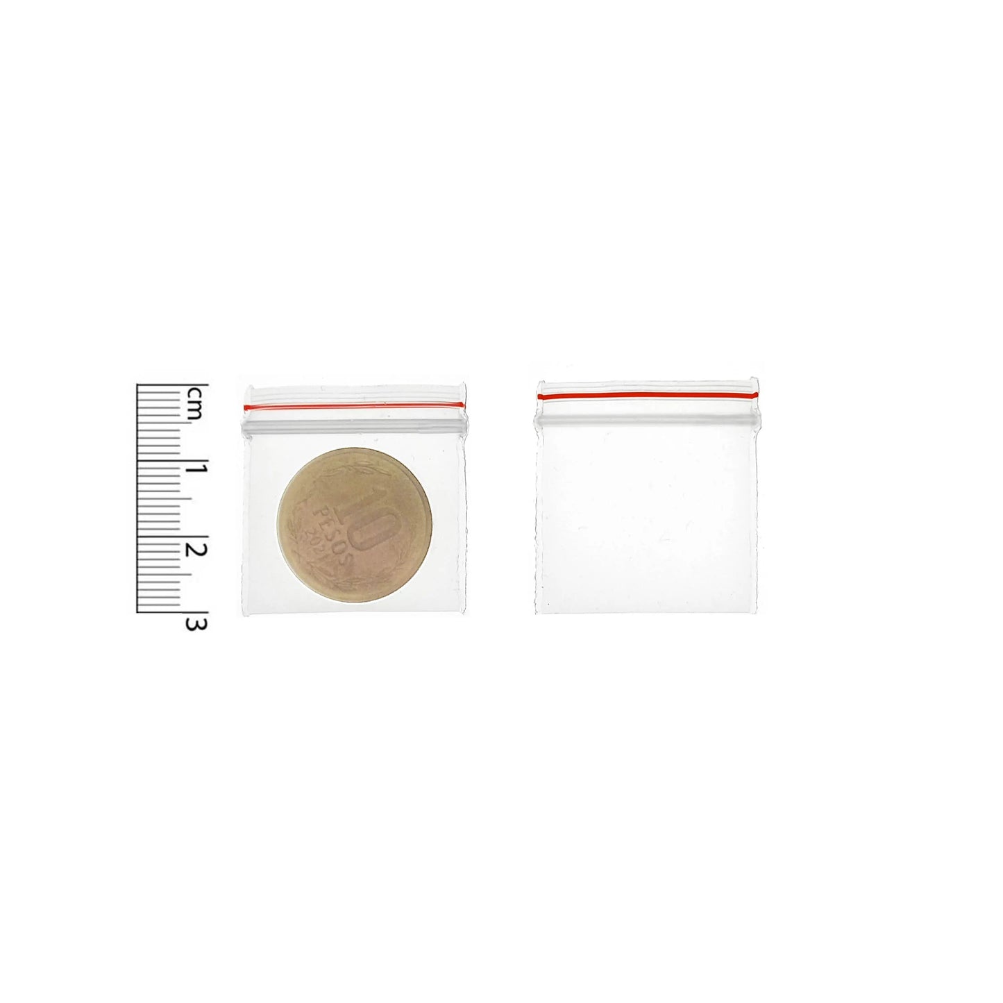 Bolsa Ziploc Pequeño 3 cm x 2.5 cm - Bisuteria
