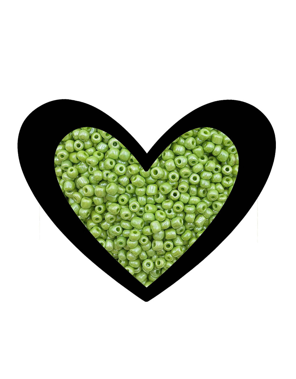 Mostacillon Verde Perlado