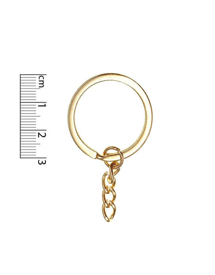 Argolla de Llavero dorado