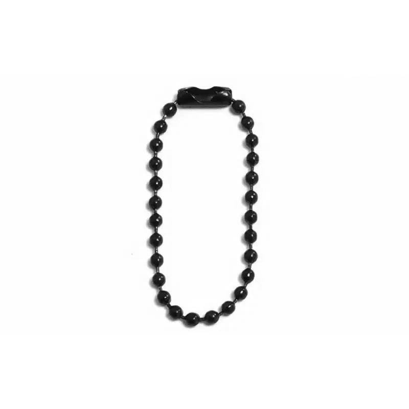 Cadena Bolas Negro - Bisuteria