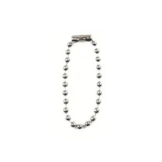 Cadena Bolas Niquelado - Bisuteria