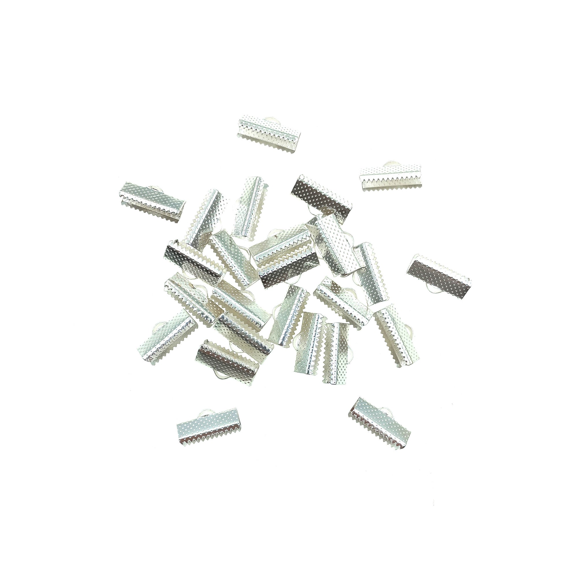 terminal maleta cinta 16mm plateado