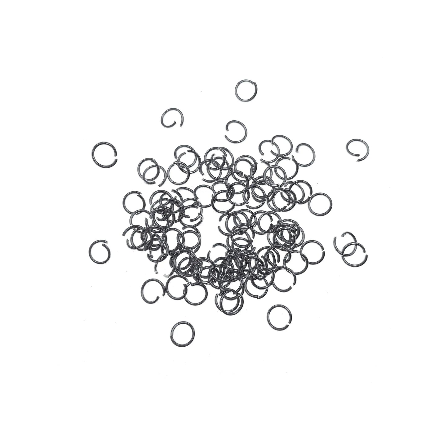 Argollas de Union Acero Color Niquelado 2