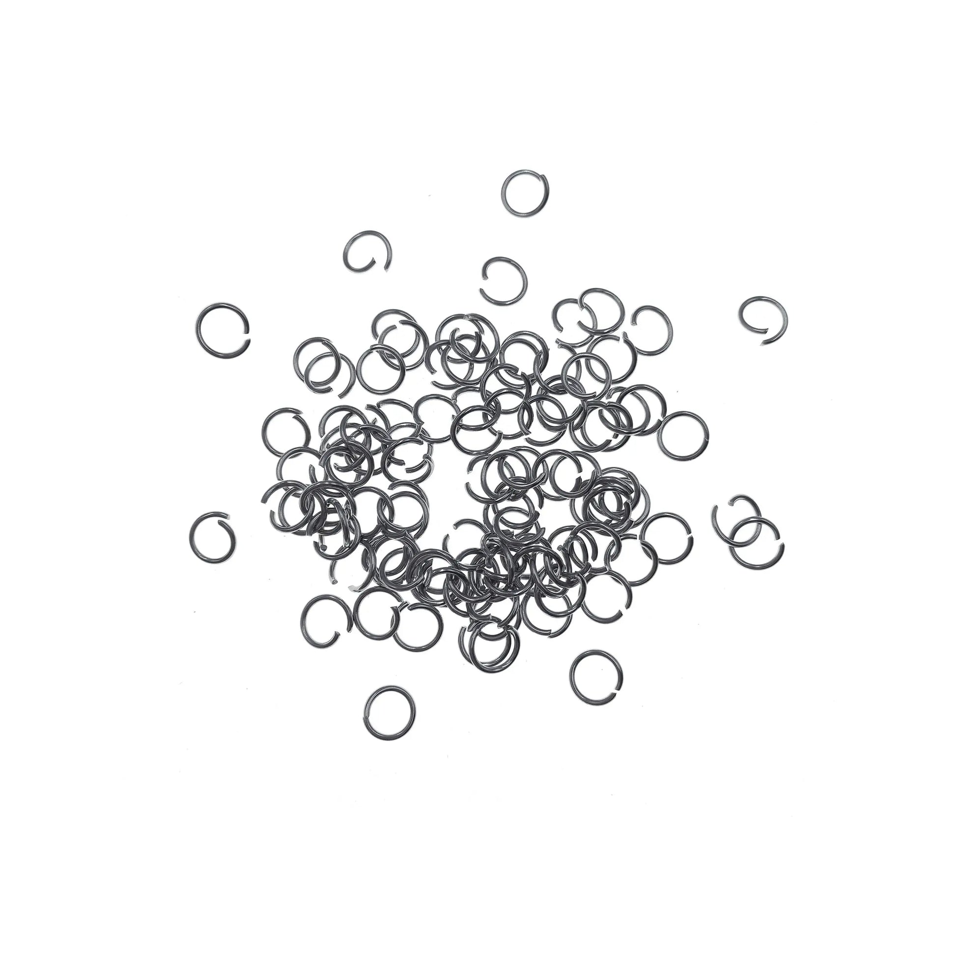 Argollas de Union Acero Color Niquelado 2