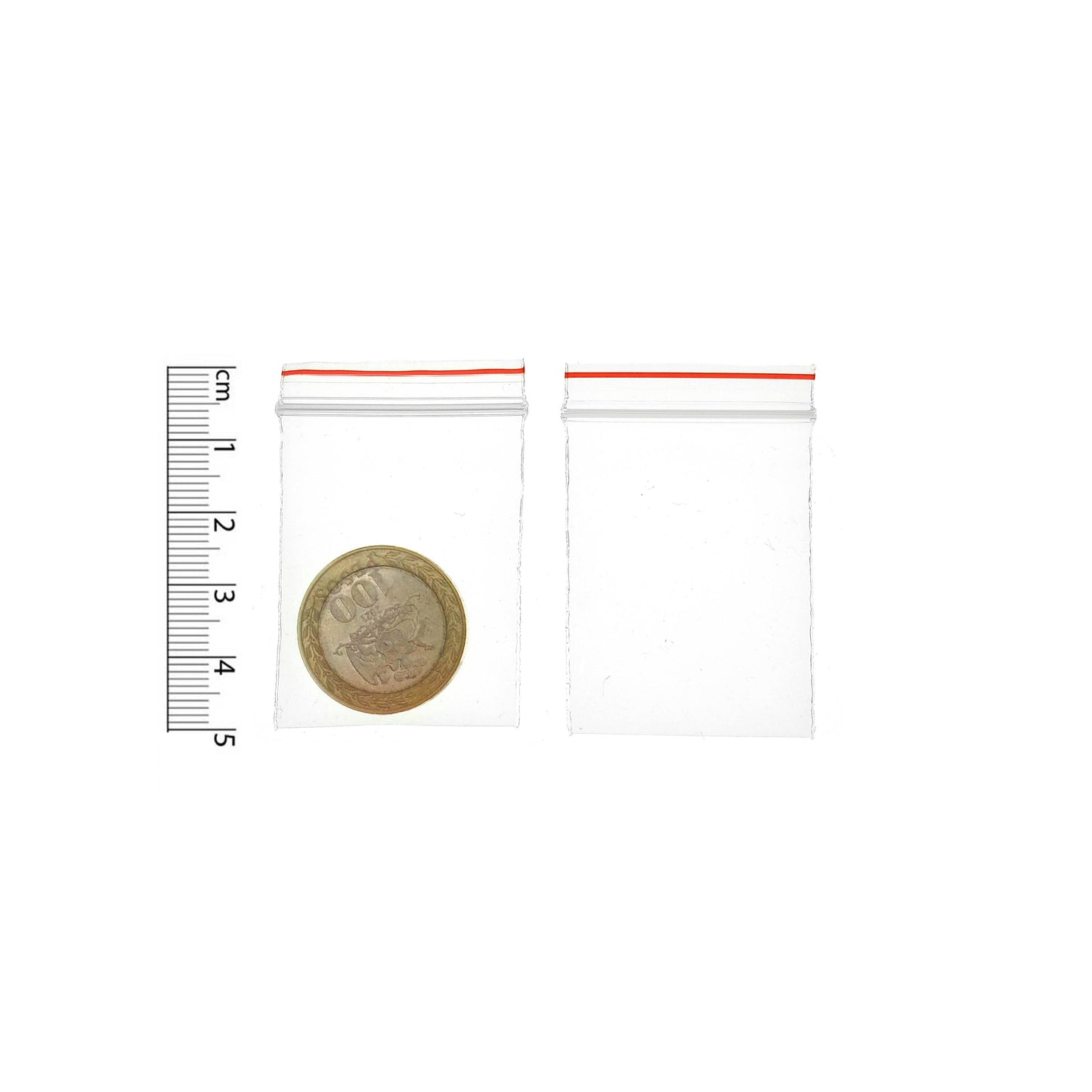 Bolsa Ziploc Pequeña 3.2 cm x 4.2 cm - Bisuteria