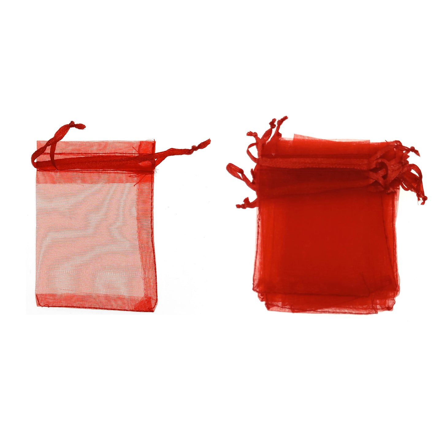 Bolsa Tela Organza Colores 7x9 - Bisuteria