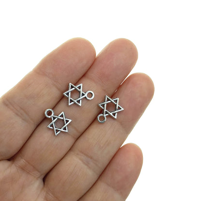 Dije Estrella de David Chico 13.8x10mm - Bisuteria