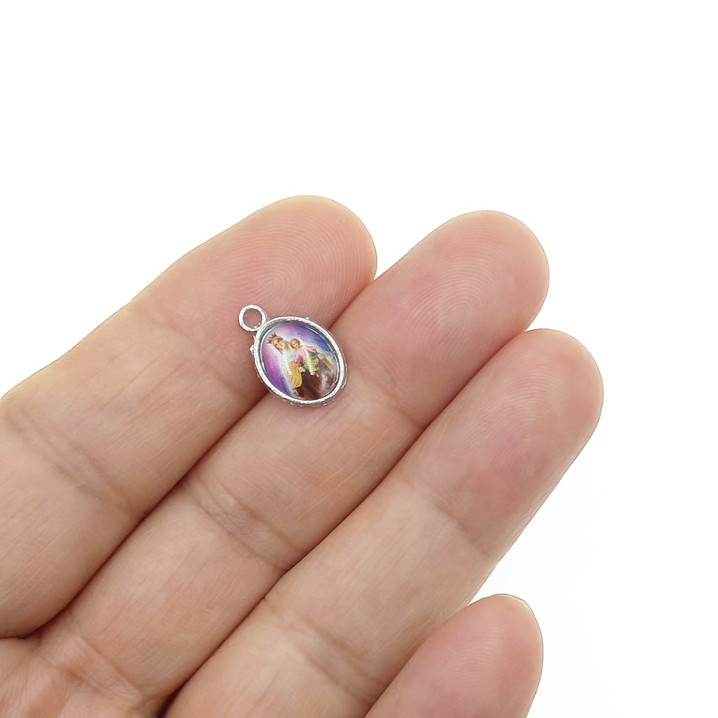 Dije Pequeño Virgen del Carmen 14x10mm