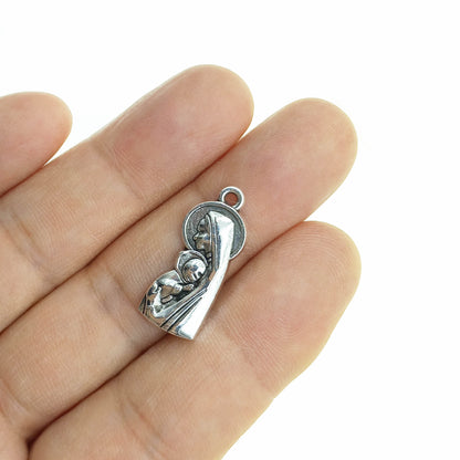 Dije Virgen del Carmen 26x11mm