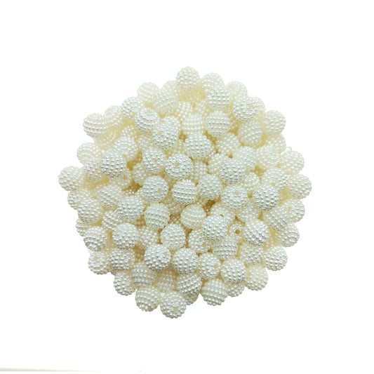 Cuenta Bayberry Color Crema 10mm.