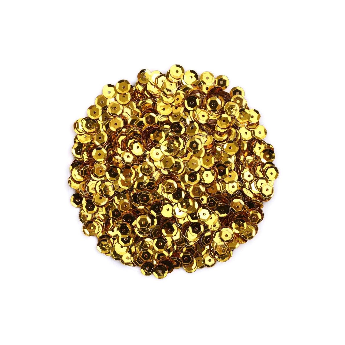 Lentejuela 6mm Dorado