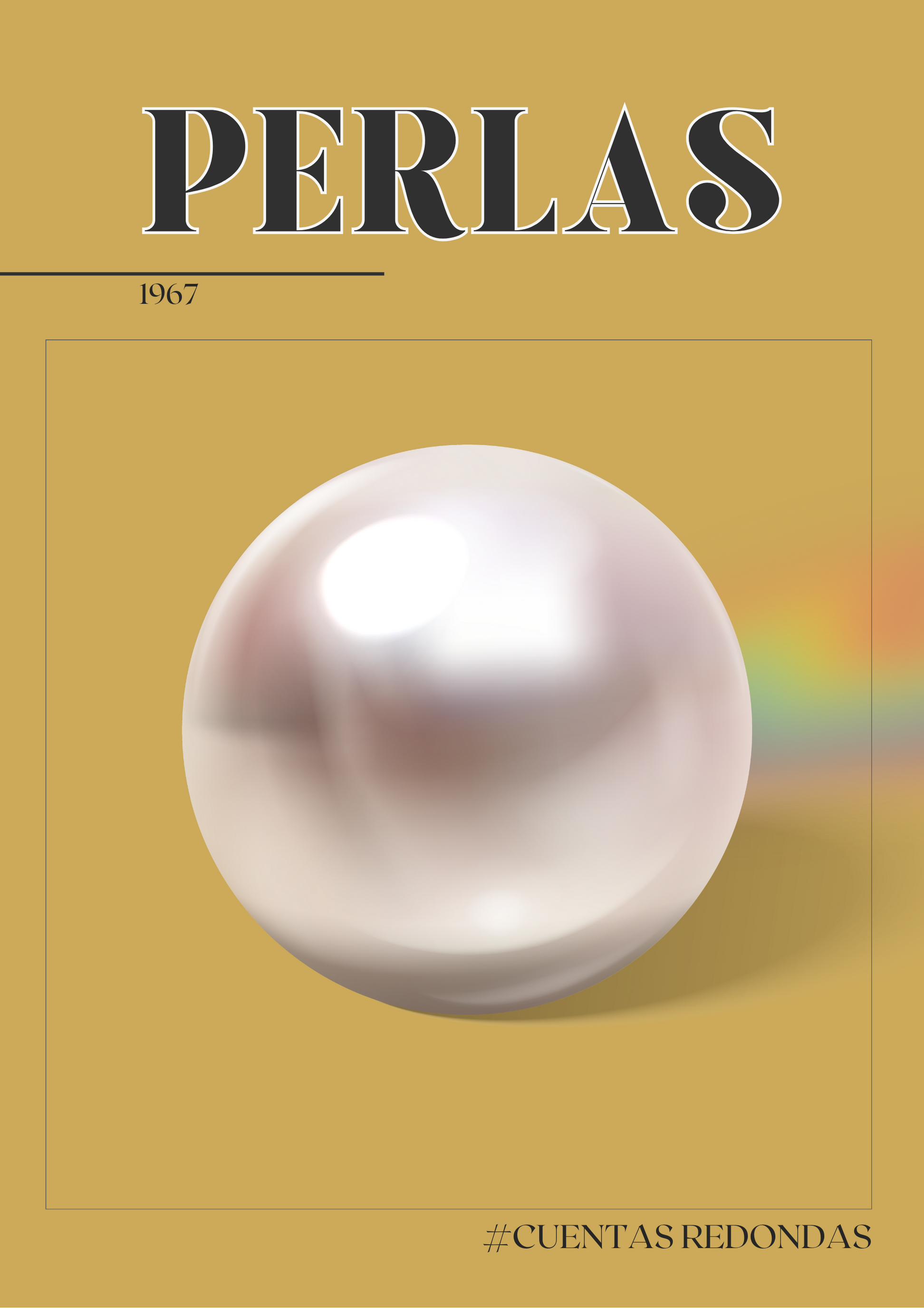 cuentas redondas perlas bisuteria chile