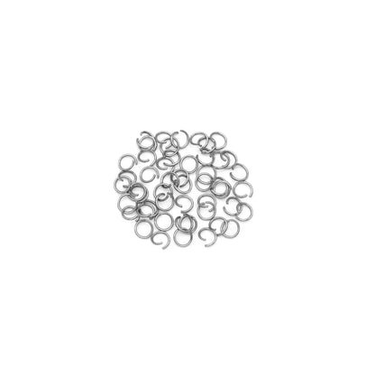 Argollas de Union Acero Color Niquelado 1