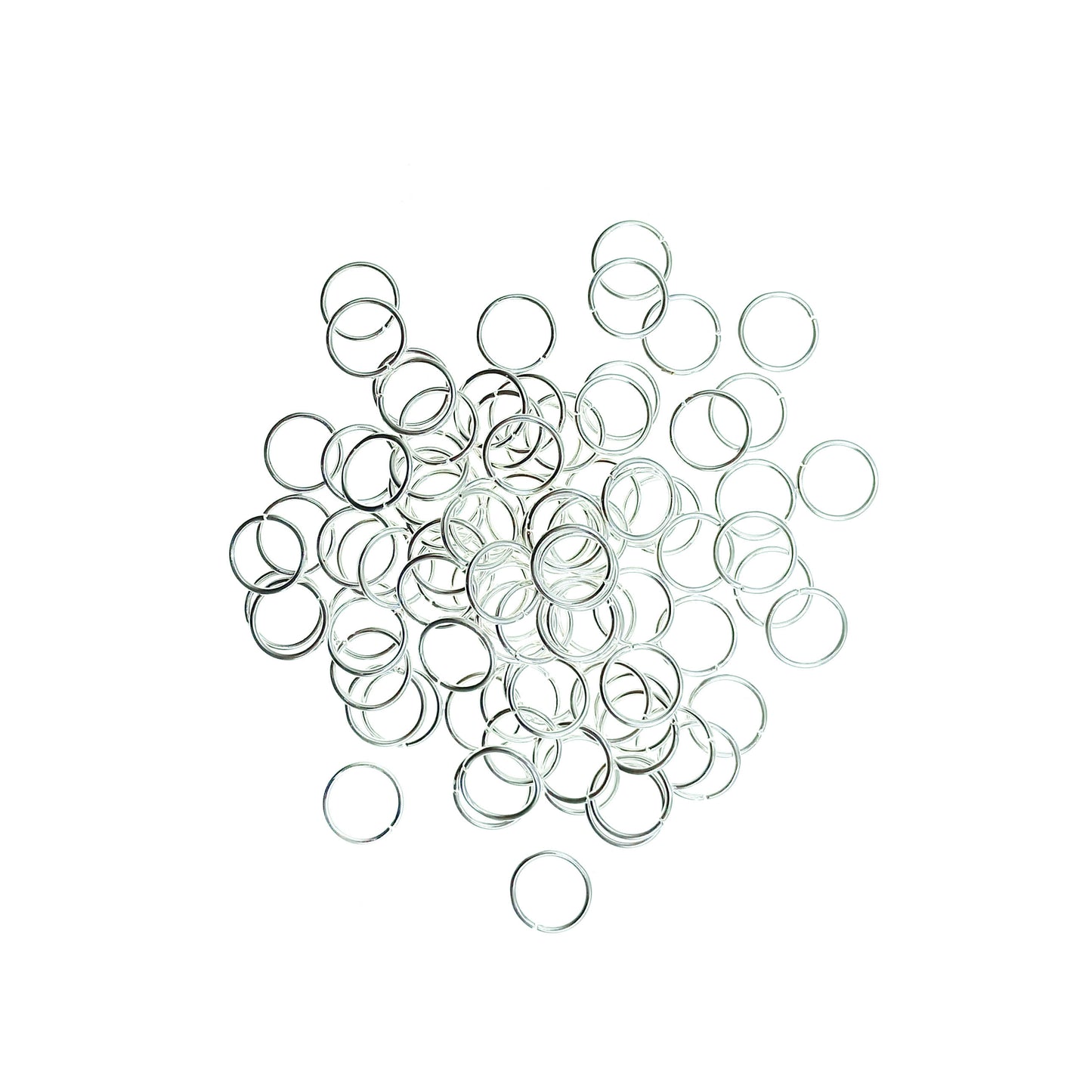 Argolla de Unión 10mm Color Plateado