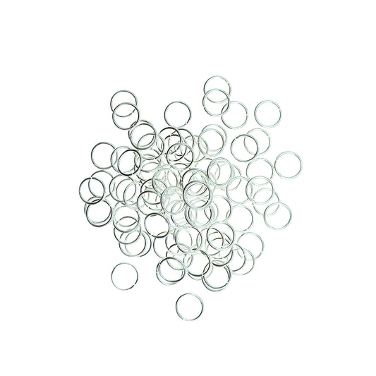 Argolla de Unión 10mm Color Plateado