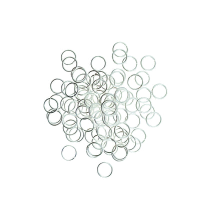 Argolla de Unión 10mm Color Plateado