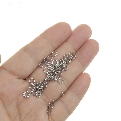 Argolla de Unión 5mm Color Niquelado