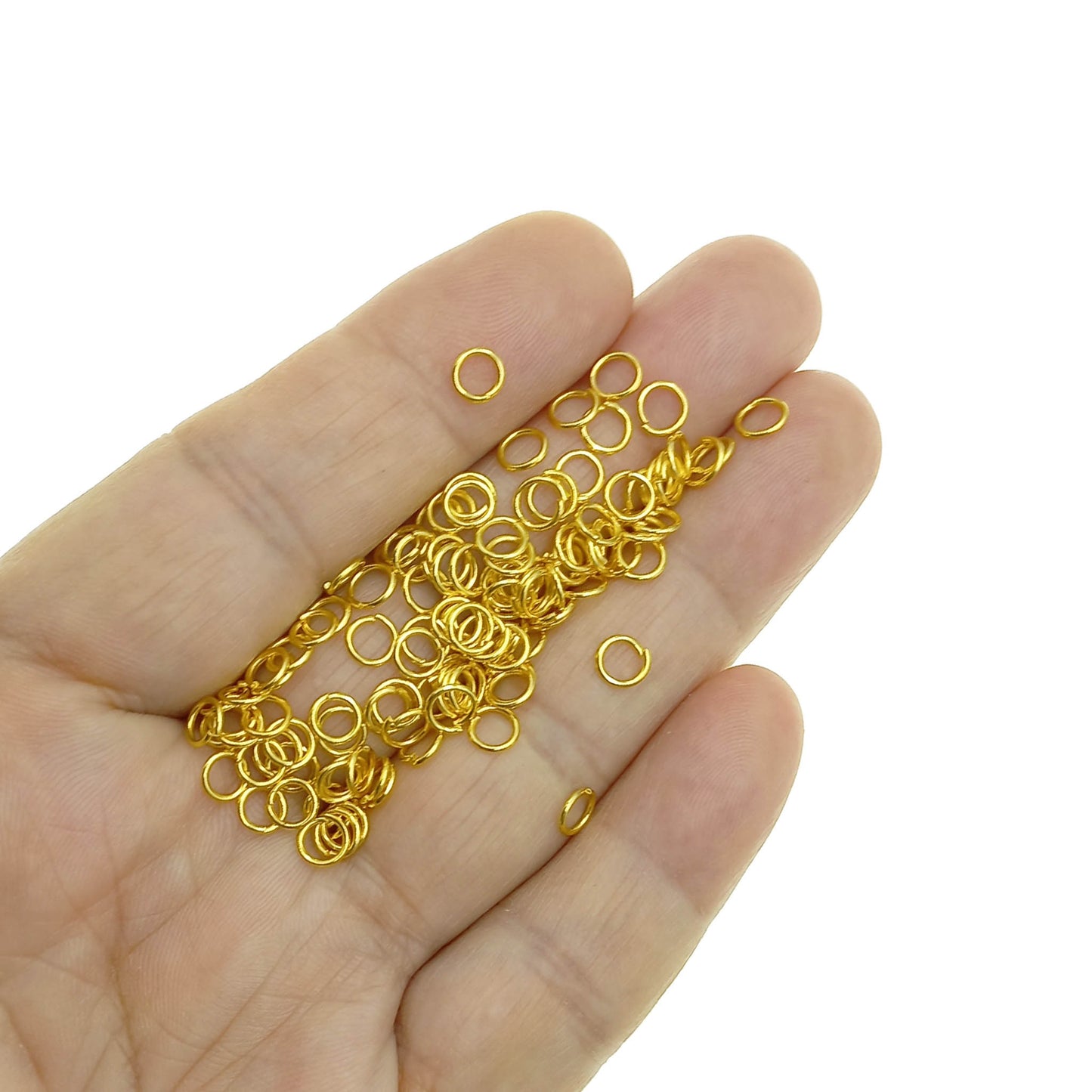 Argolla de Unión 5mm Color Dorado A