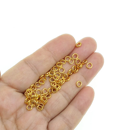 Argolla de Unión 5mm Color Dorado A