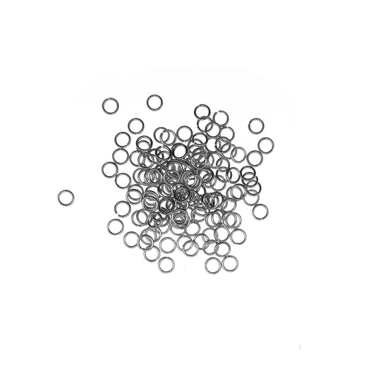 Argolla de Unión 6mm Color Niquelado