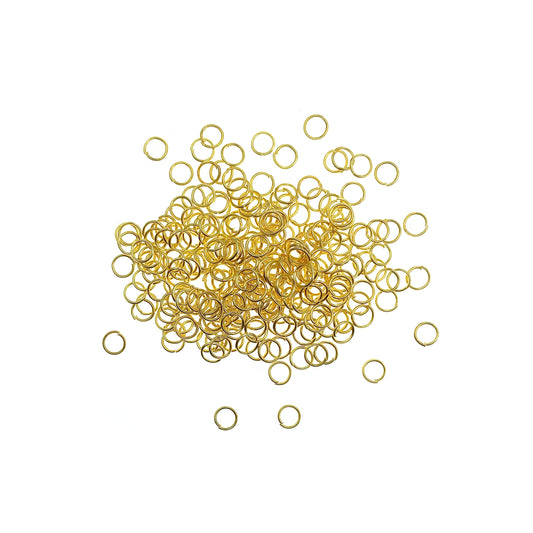 Argolla de Unión 6mm Color Dorado A