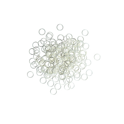 Argolla de Unión 7mm Color Plateado