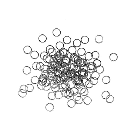 Argolla de Unión 8mm Color Niquelado