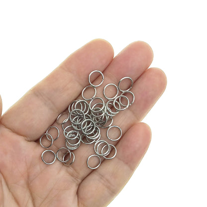 Argolla de Unión 8mm Color Niquelado