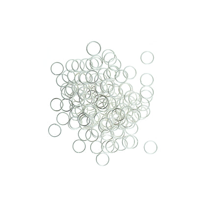 Argolla de Unión 9mm Color Plateado