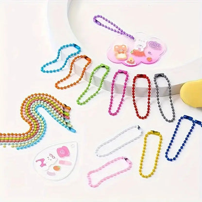 Cadena Bolas Negro - Bisuteria