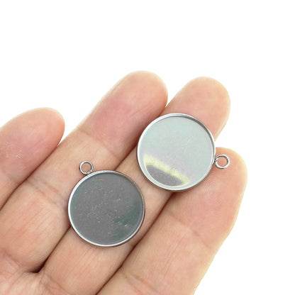 Cabujon Camafeo Liso Mediano 21mm