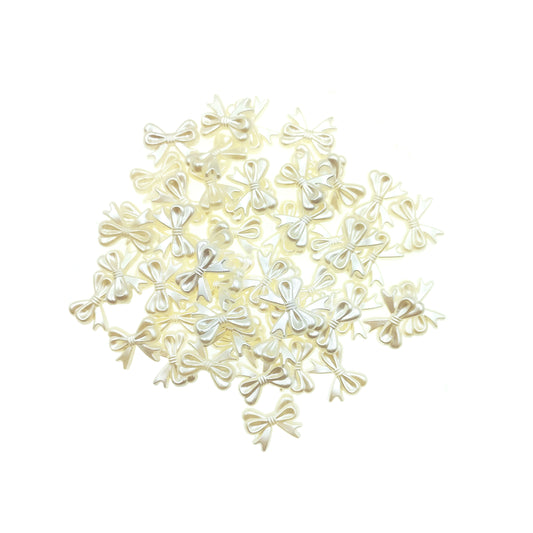 Cuenta Lazos Color Crema.