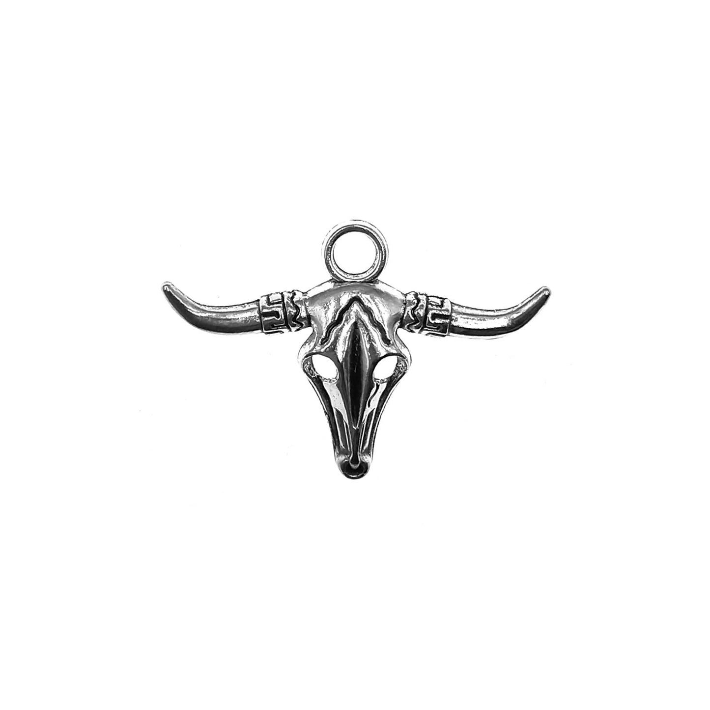 Dije Calavera Vaca 30x45mm por Unidad