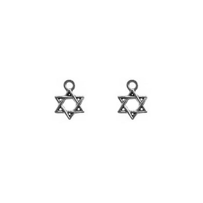 Dije Estrella de David Chico 13.8x10mm - Bisuteria