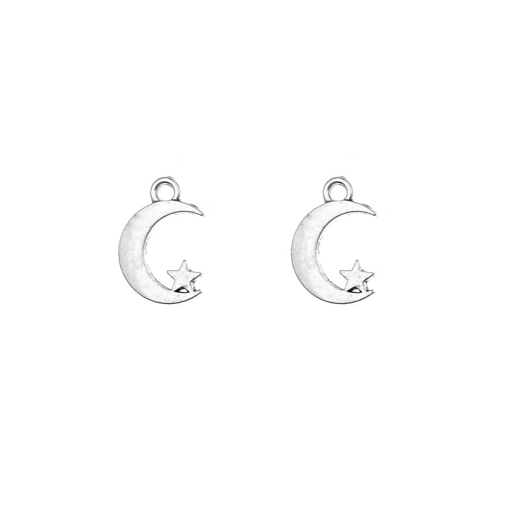 Dije Luna Estrella 17x11mm