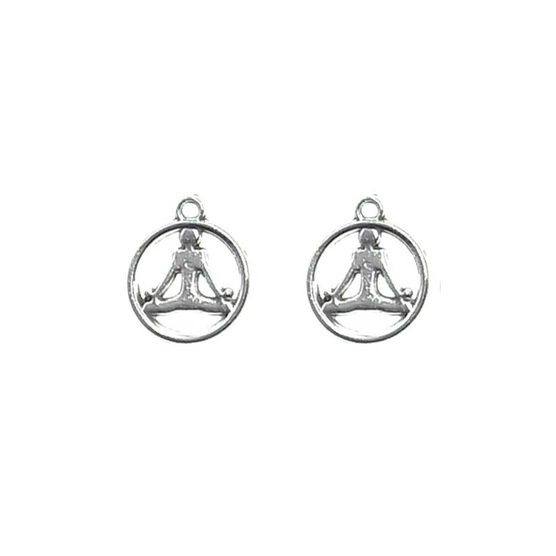 Dije Yoga Redondo 19x16mm - Bisuteria