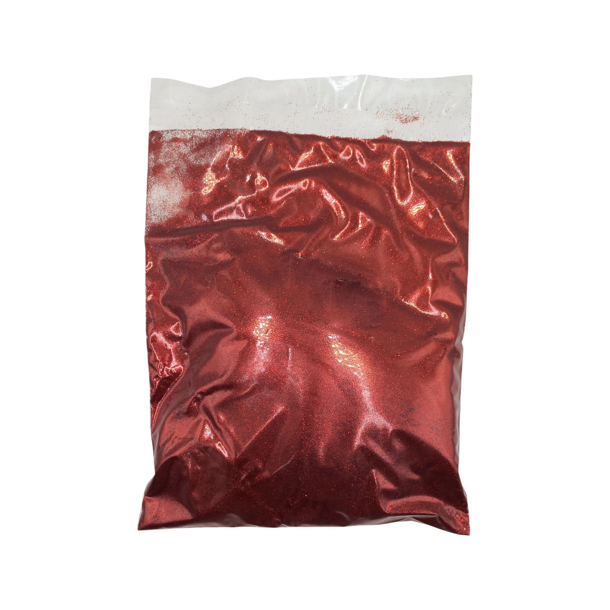 Escarcha Purpurina Glitter Rojo - Medio Kilo.