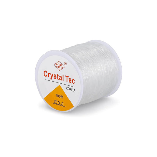 Hilo Silicona Elasticado - Elástico de Bisutería 100mts - Bisuteria