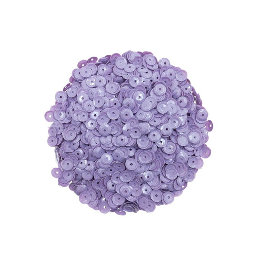 Lentejuela Opaco 6mm Lila.