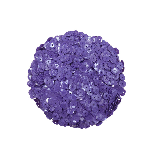 Lentejuela Opaco Morado 6mm