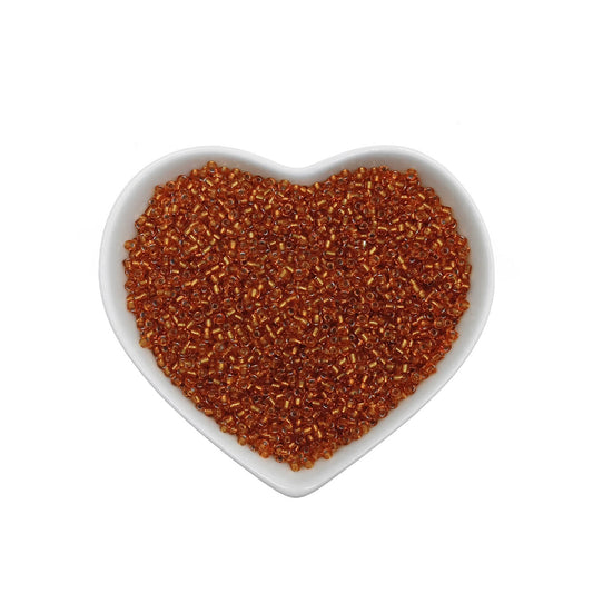 mostacillas naranja naranjo