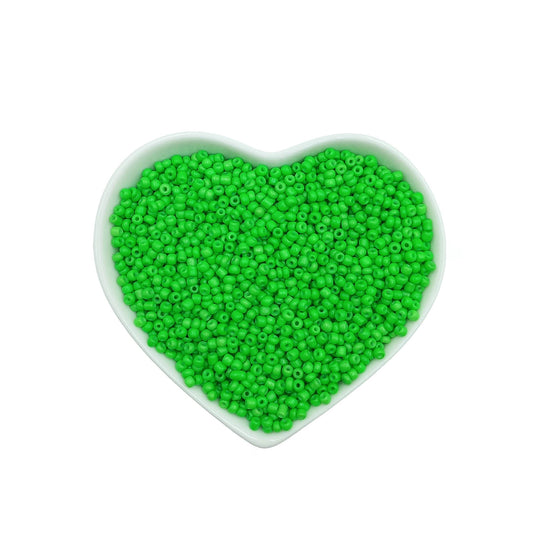 mostacilla verde fluor