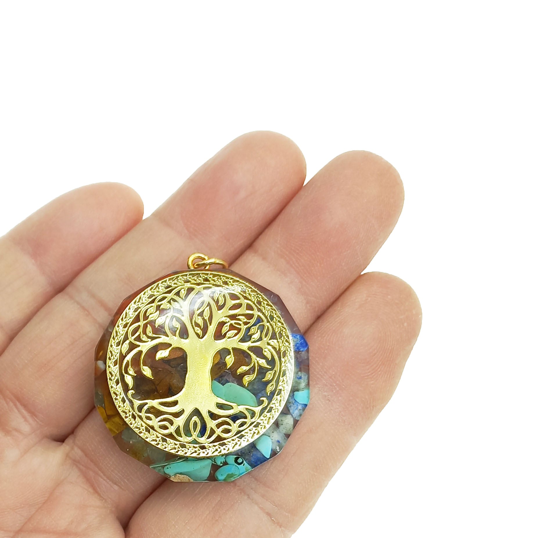 Colgante Orgón Arbol de la Vida 35mm.