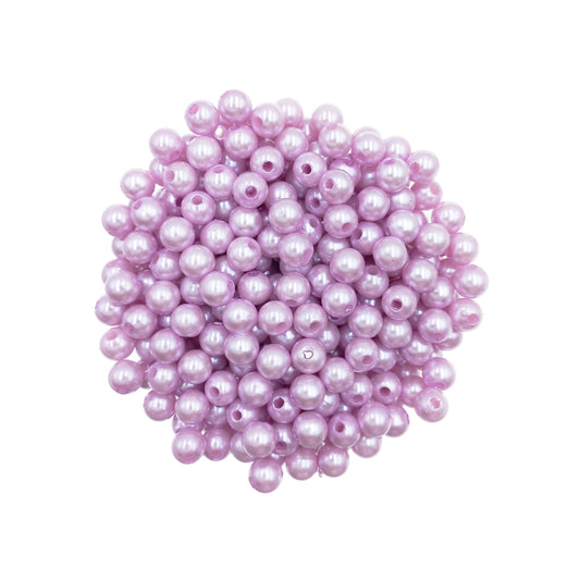 Perlas Fantasía Lila 8mm