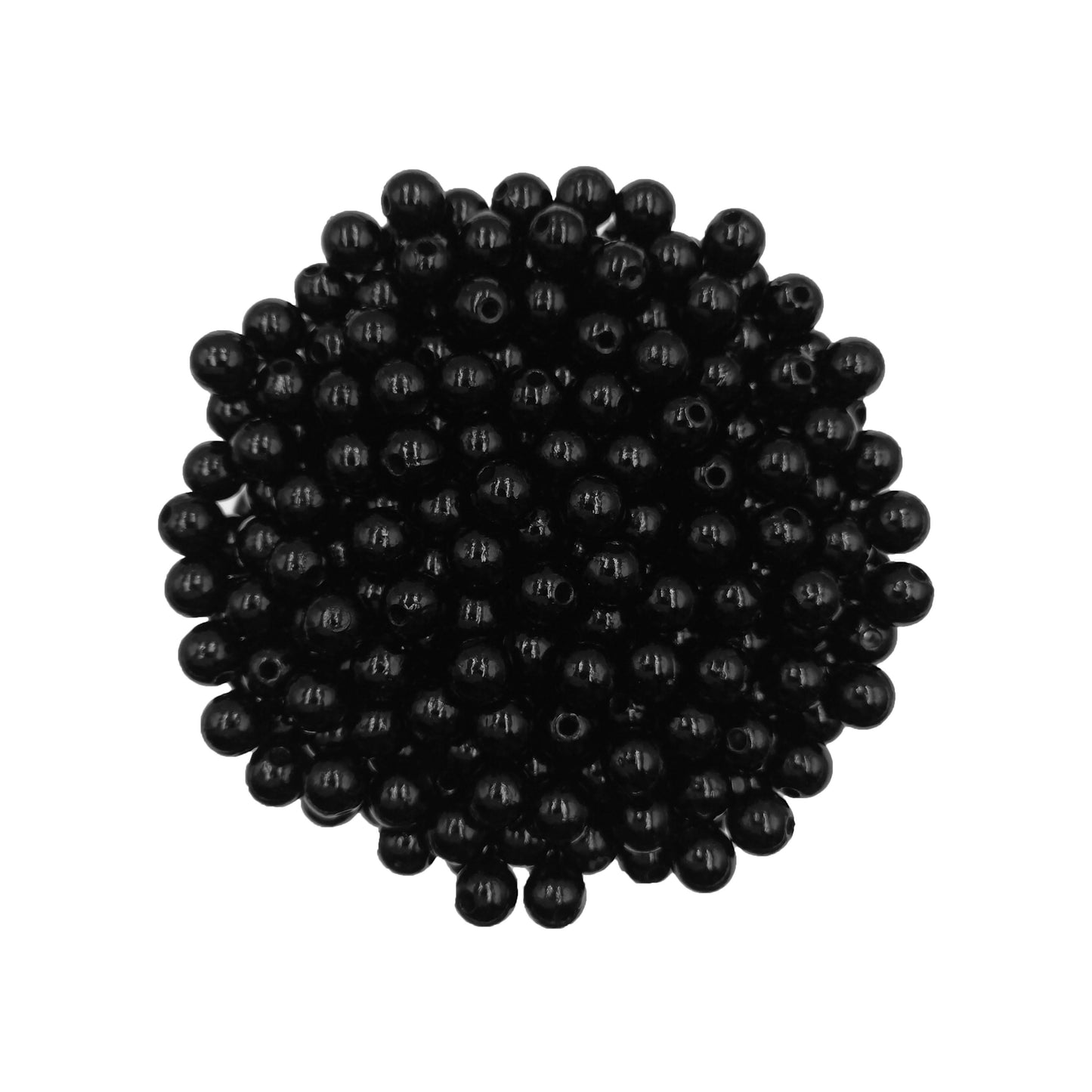 Perlas Fantasía Negro 8mm