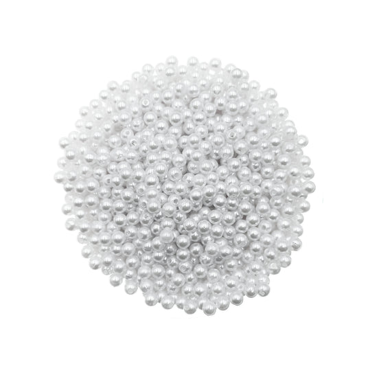 Perlas Fantasía 5mm Blanco