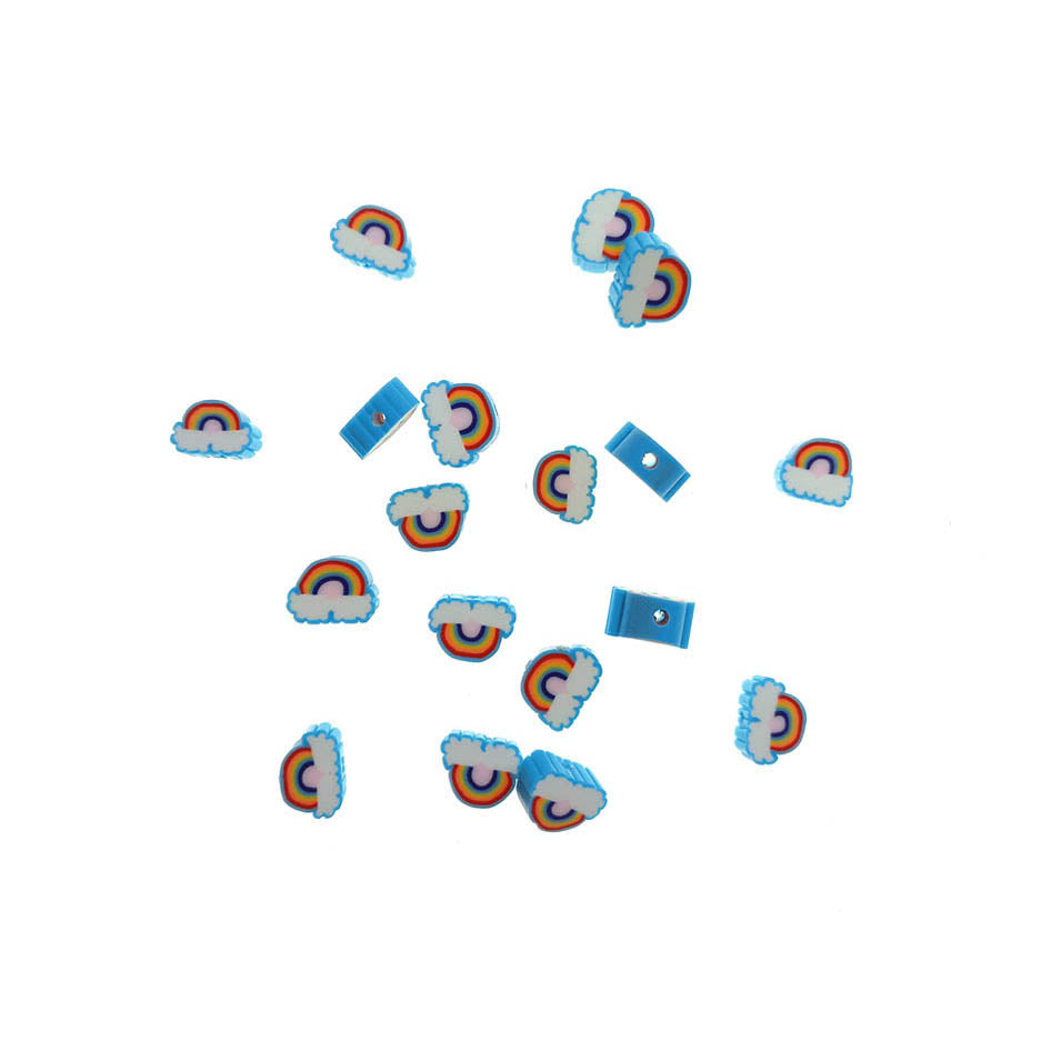 Cuentas Pequeñas Nube de Arcoiris - Bisuteria