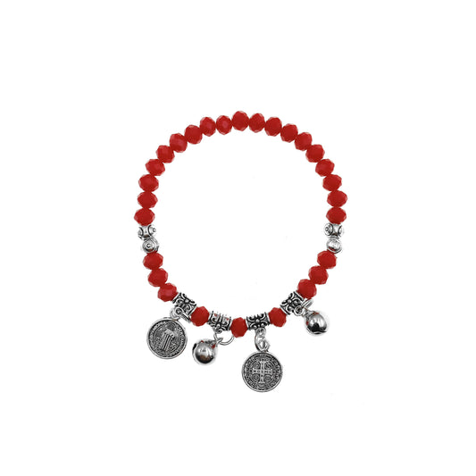 Pulsera San Benito Rojo C2