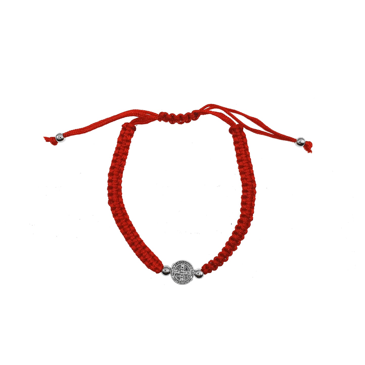 pulsera san benito hilo rojo